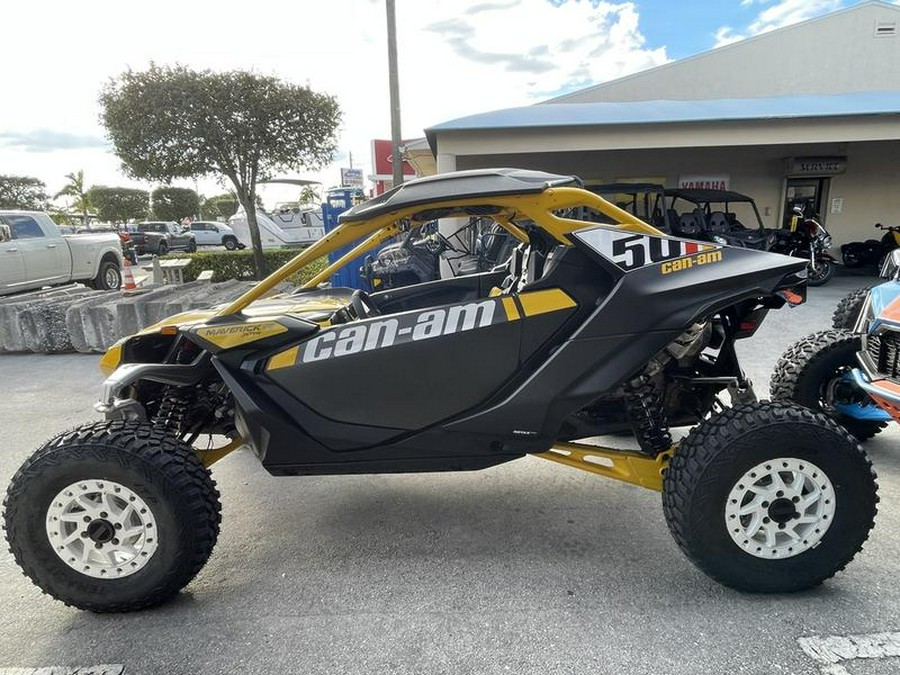 2024 Can-Am® Maverick R X RS with Smart-Shox Carbon Black & Neo Yellow