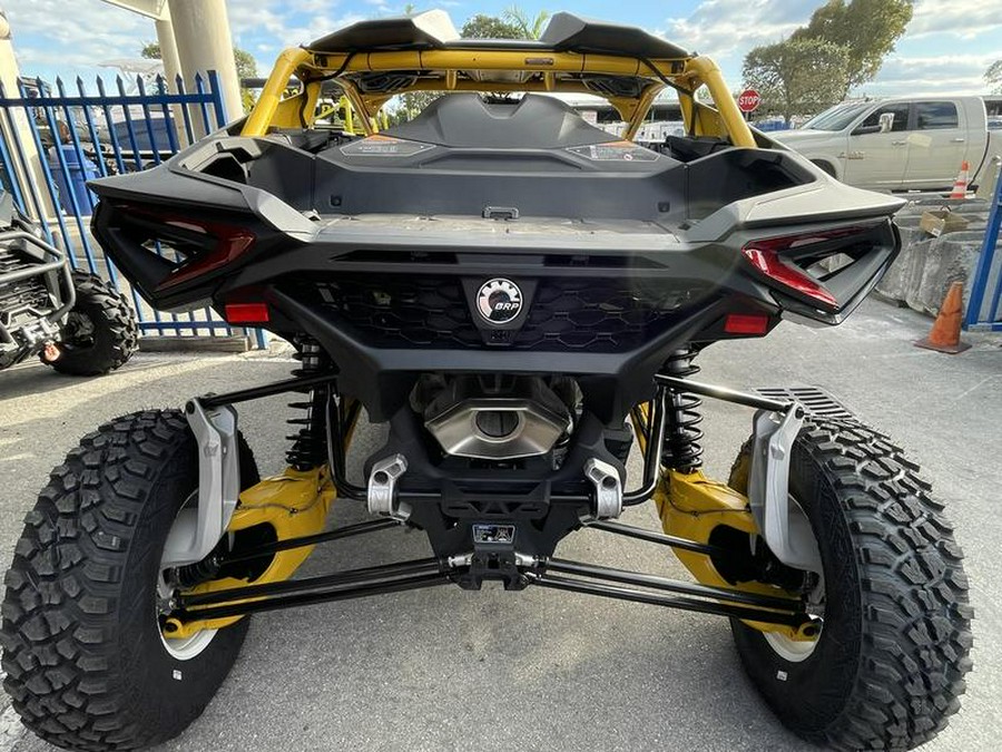 2024 Can-Am® Maverick R X RS with Smart-Shox Carbon Black & Neo Yellow