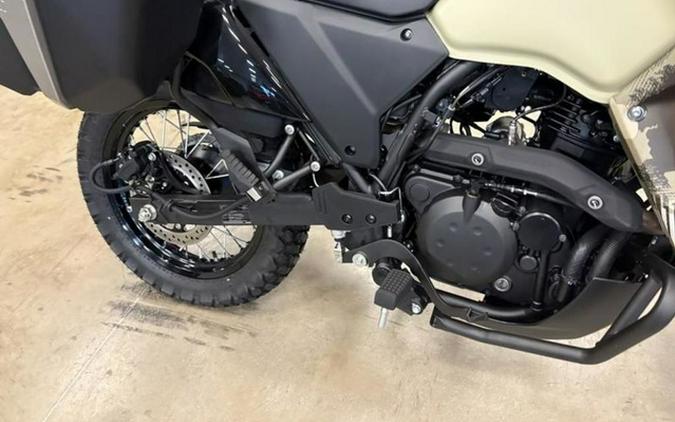 2026 Kawasaki KLR650 Adventure ABS Cypher Camo Beige