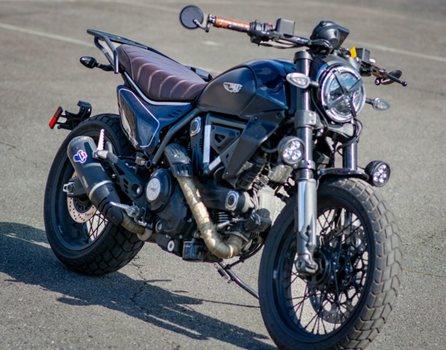 2024 Ducati Scrambler Nightshift (2G) Blue