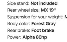 2024 Stark VARG Alpha MX 19"_80HP