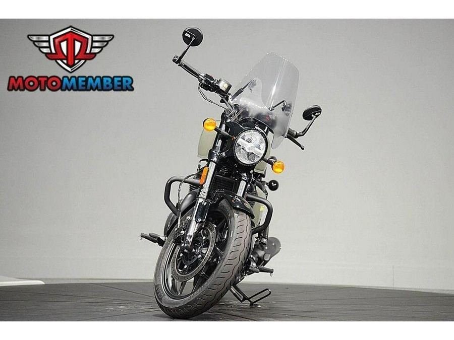 2024 Royal Enfield Shotgun 650 Drill Green