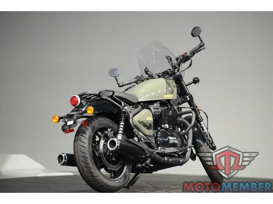 2024 Royal Enfield Shotgun 650 Drill Green