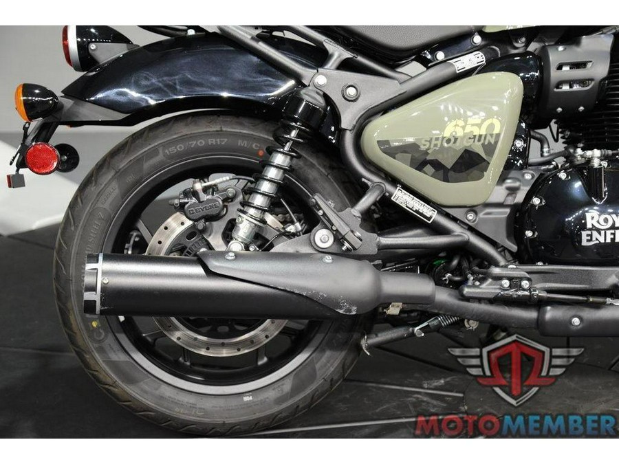 2024 Royal Enfield Shotgun 650 Drill Green