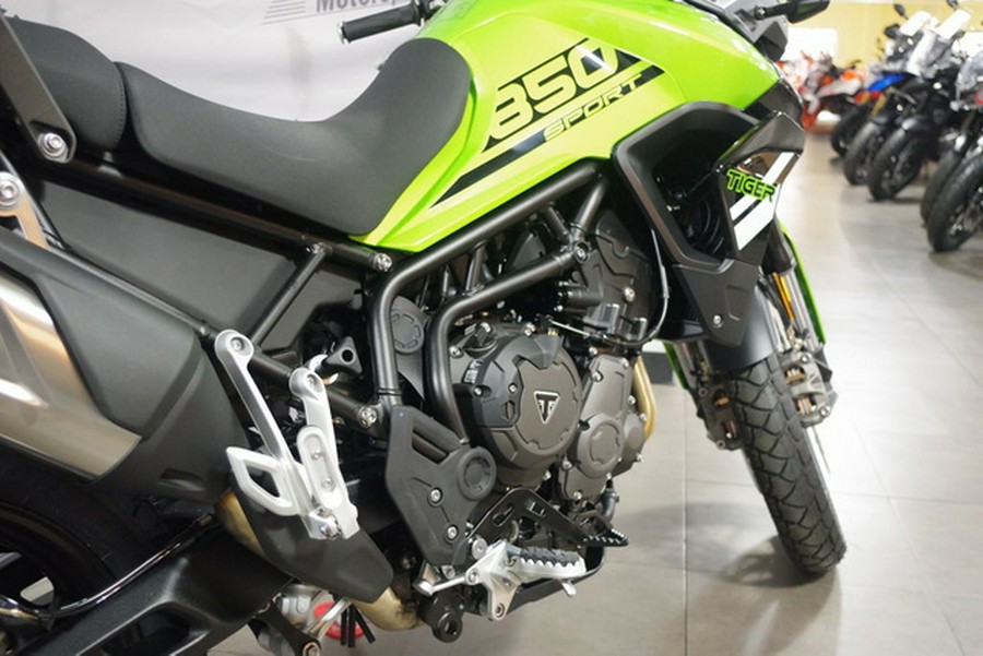 2025 Triumph Tiger 850 SPORT - HGROULETTE GREEN