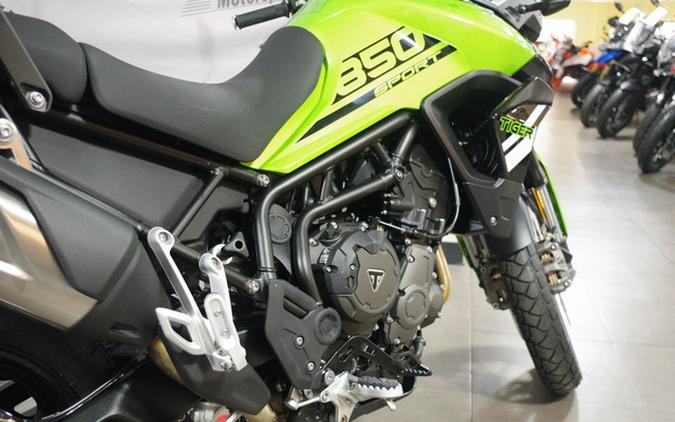 2025 Triumph Tiger 850 SPORT - HGROULETTE GREEN