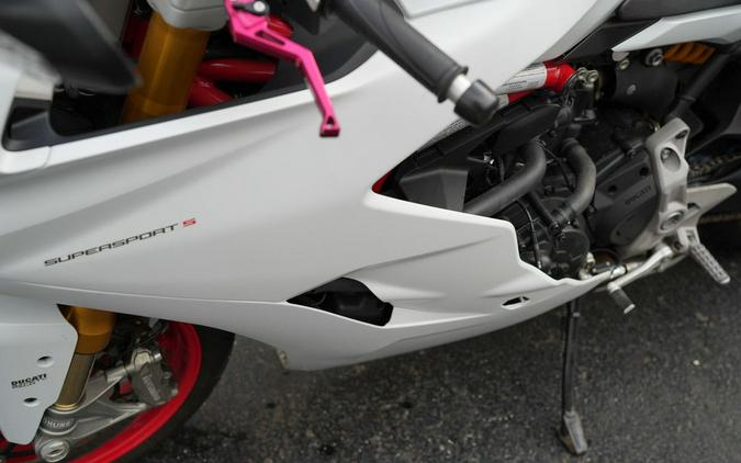 2018 Ducati SuperSport S White Silk