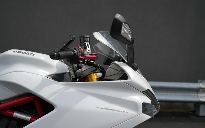 2018 Ducati SuperSport S White Silk