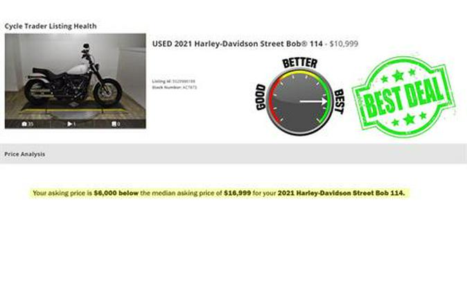 2021 Harley-Davidson Street Bob® 114