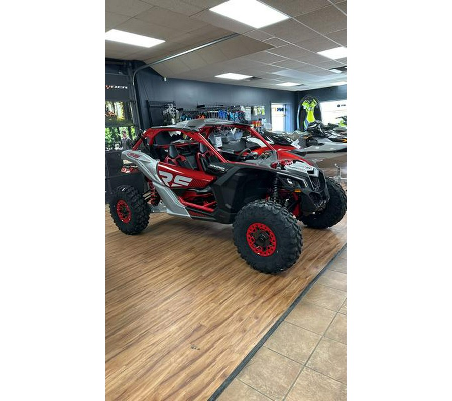 2024 Can-Am® Maverick X3 X rs Turbo RR Fiery Red & Hyper Silver