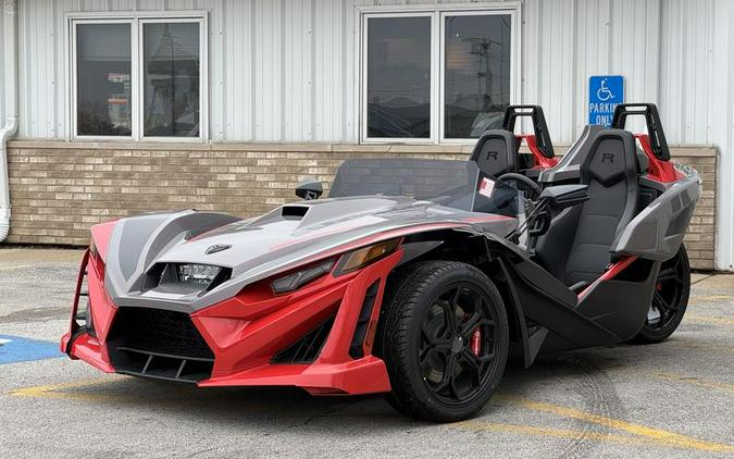 2026 Polaris Slingshot® R AutoDrive Radiant Gray with Indy Red Pearl