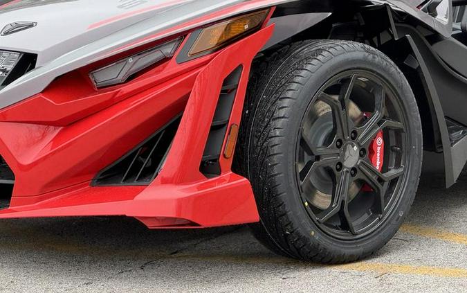 2026 Polaris Slingshot® R AutoDrive Radiant Gray with Indy Red Pearl