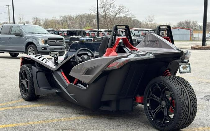 2026 Polaris Slingshot® R AutoDrive Radiant Gray with Indy Red Pearl