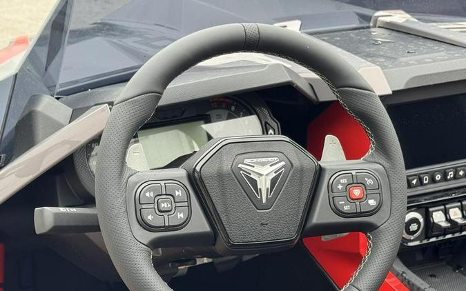 2026 Polaris Slingshot® R AutoDrive Radiant Gray with Indy Red Pearl