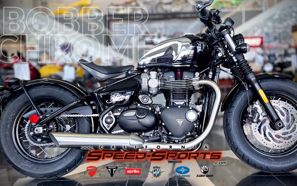 2023 Triumph Bonneville Bobber Chrome Edition