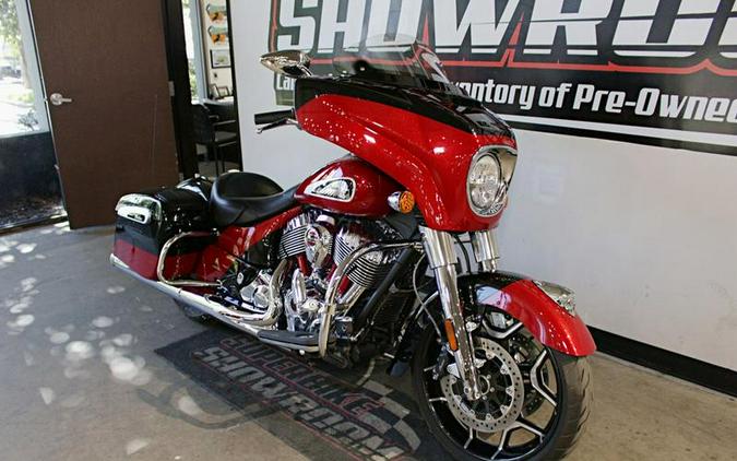 2020 Indian Motorcycle® Chieftain® Elite Thunder Black Vivid Crystal/Wildfire Red Candy