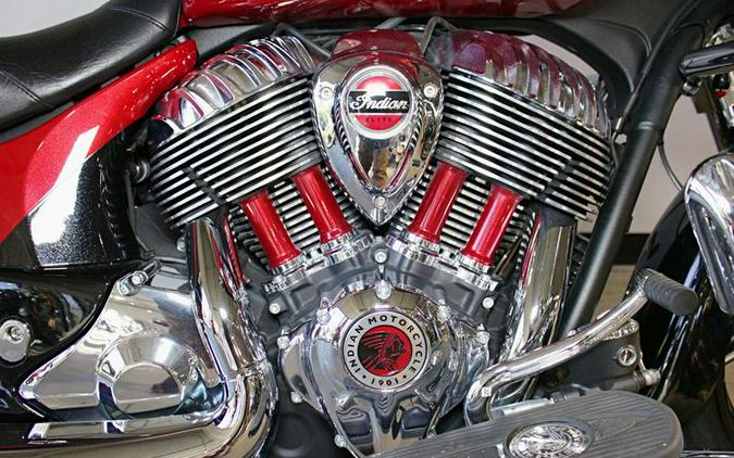 2020 Indian Motorcycle® Chieftain® Elite Thunder Black Vivid Crystal/Wildfire Red Candy