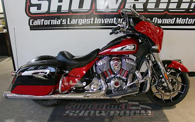 2020 Indian Motorcycle® Chieftain® Elite Thunder Black Vivid Crystal/Wildfire Red Candy