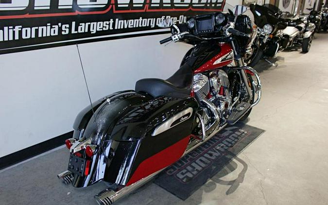 2020 Indian Motorcycle® Chieftain® Elite Thunder Black Vivid Crystal/Wildfire Red Candy