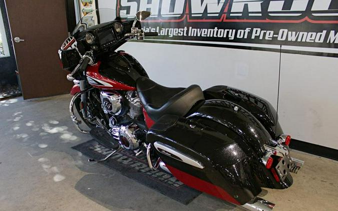 2020 Indian Motorcycle® Chieftain® Elite Thunder Black Vivid Crystal/Wildfire Red Candy