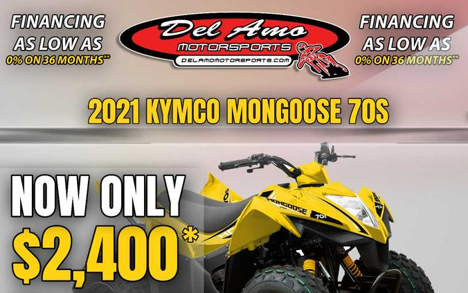 2021 KYMCO MONGOOSE 70 S