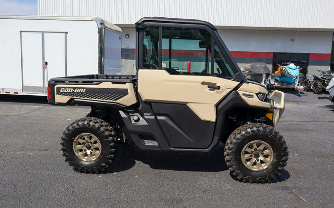 2024 Can-Am® Defender Limited HD10 Desert Tan & Timeless Black