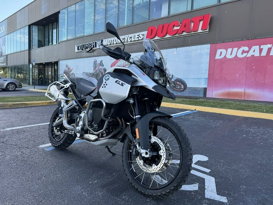 2024 BMW F 900 GS Adventure White Aluminum Metal Matte