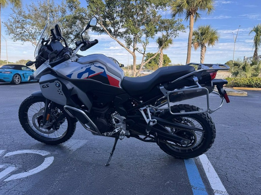 2024 BMW F 900 GS Adventure White Aluminum Metal Matte