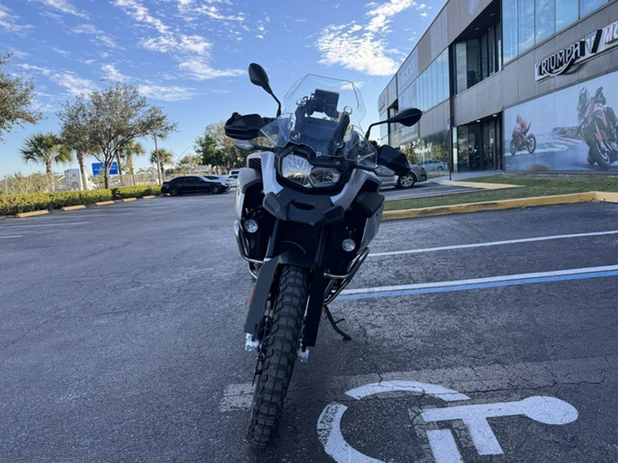 2024 BMW F 900 GS Adventure White Aluminum Metal Matte