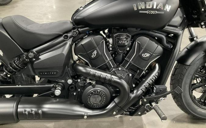 2025 Indian Motorcycle® Scout® Bobber Limited +Tech Black Smoke
