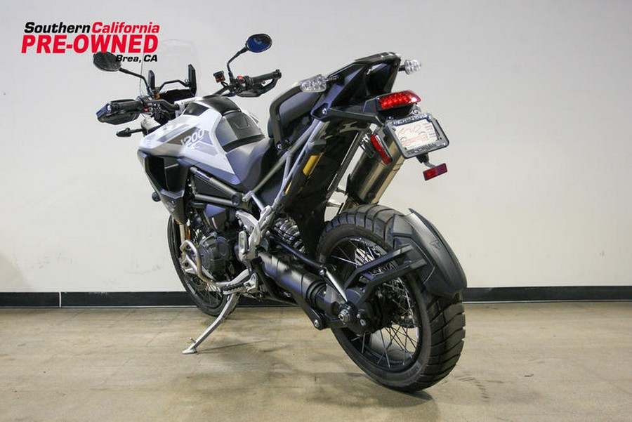 2023 Triumph Tiger 1200 Rally Pro Snowdonia White