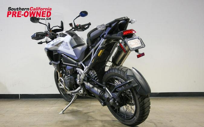 2023 Triumph Tiger 1200 Rally Pro Snowdonia White