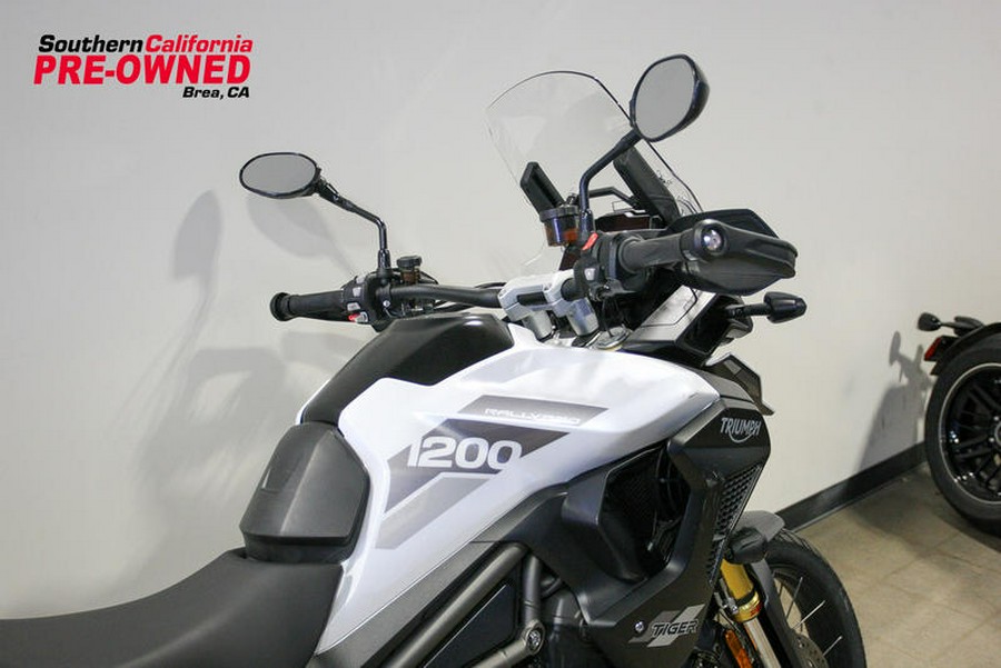 2023 Triumph Tiger 1200 Rally Pro Snowdonia White