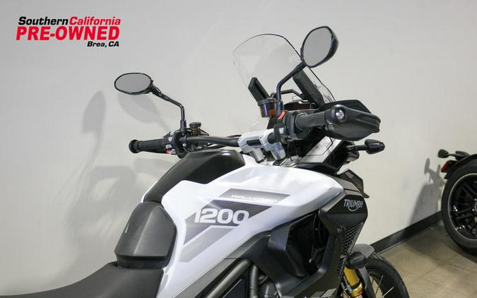 2023 Triumph Tiger 1200 Rally Pro Snowdonia White