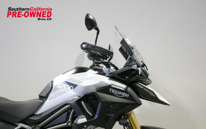 2023 Triumph Tiger 1200 Rally Pro Snowdonia White