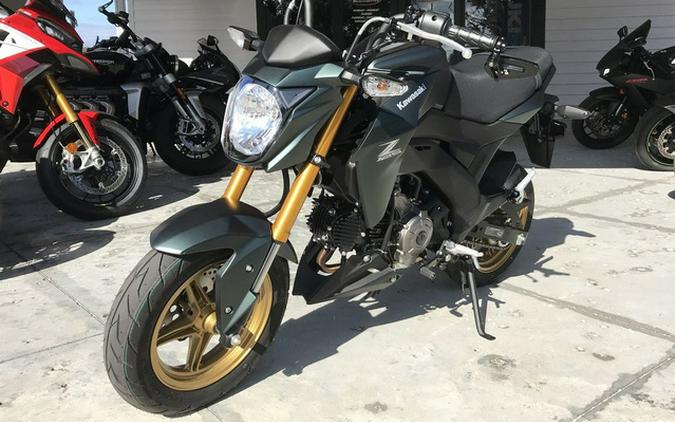 2025 Kawasaki Z125 PRO Cypher Camo Beige