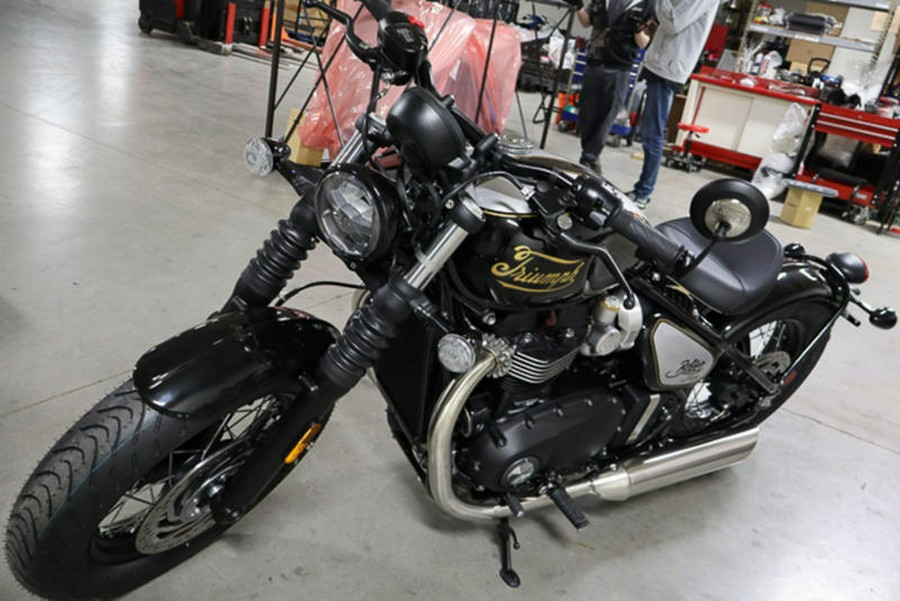 2025 Triumph Bonneville Bobber Icon Edition