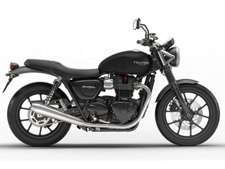 2017 Triumph Street Twin Matte Jet Black