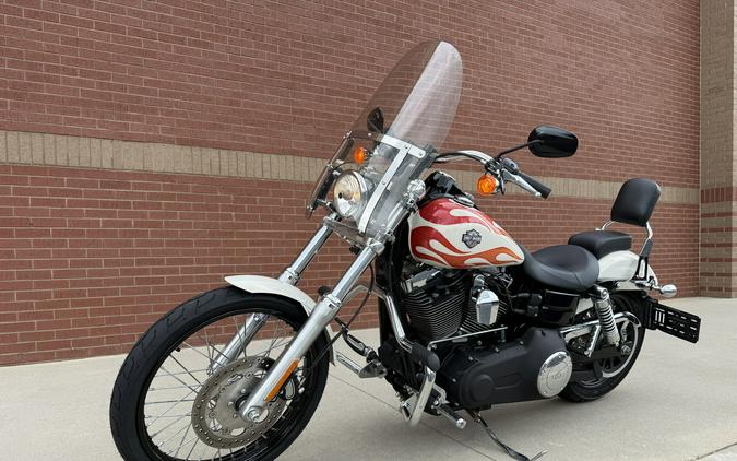 2014 Harley-Davidson® Wide Glide® Two-Tone Morocco Gold Pearl with Flames