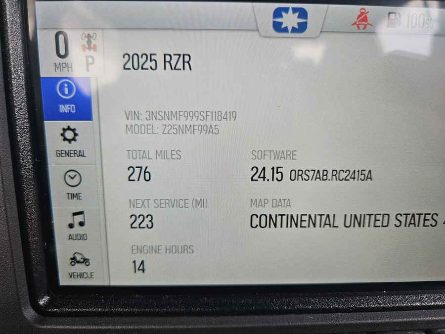 2025 Polaris RZR XP 4 1000 Ultimate