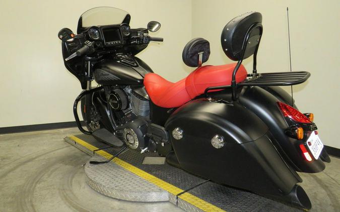 2018 Indian Motorcycle® Chieftain® Dark Horse® ABS Thunder Black Smoke