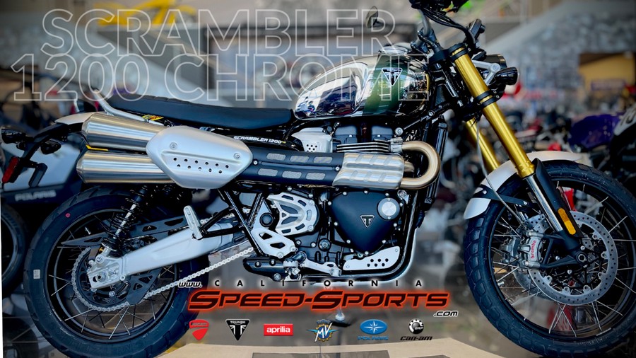 2023 Triumph Scrambler 1200 XE Chrome Edition