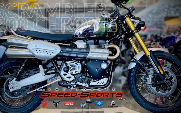 2023 Triumph Scrambler 1200 XE Chrome Edition