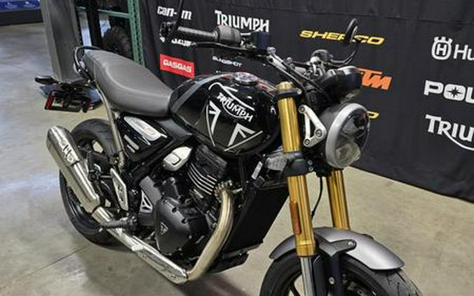 2025 Triumph Speed 400 Carnival Red / Storm Grey