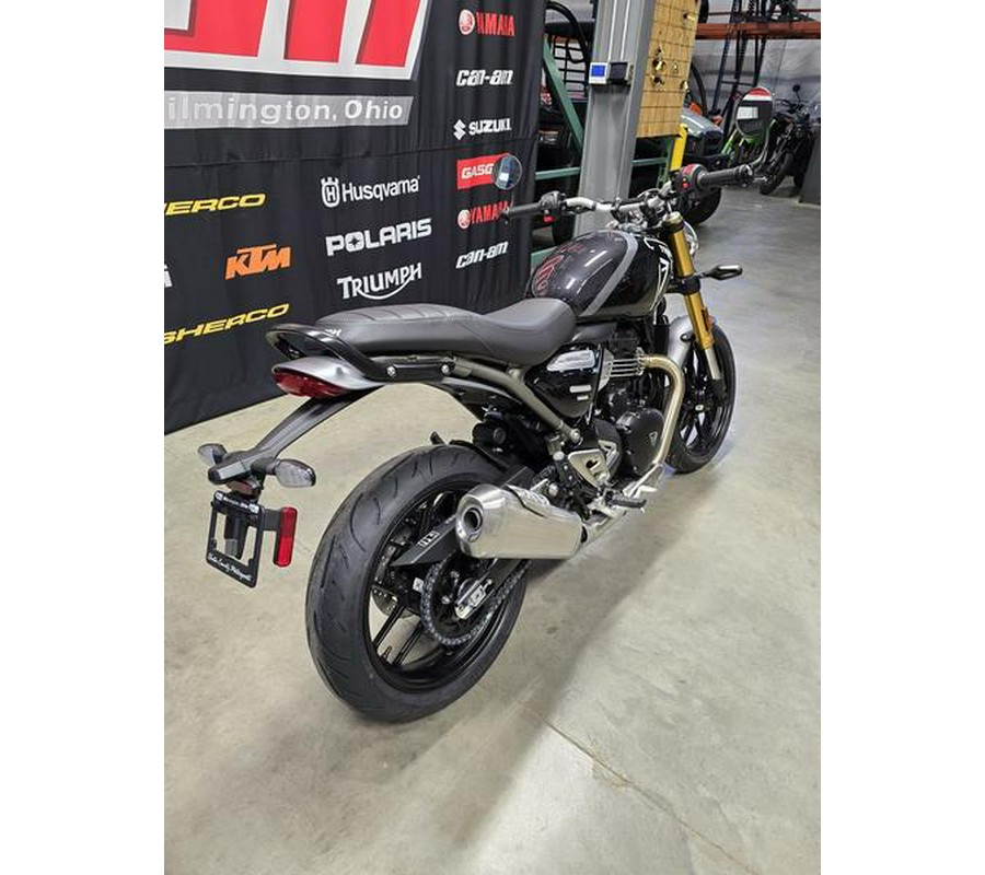 2025 Triumph Speed 400 Carnival Red / Storm Grey