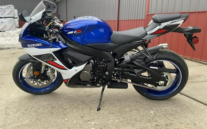 2026 Suzuki GSX-R750Z 40th Anniversary Edition Blue