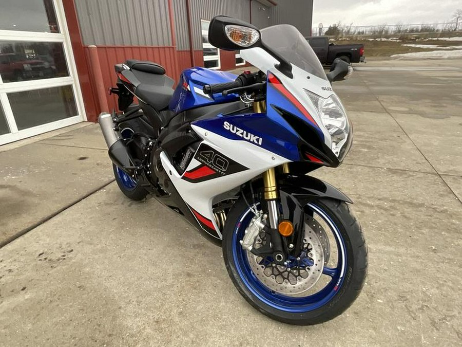 2026 Suzuki GSX-R750Z 40th Anniversary Edition Blue