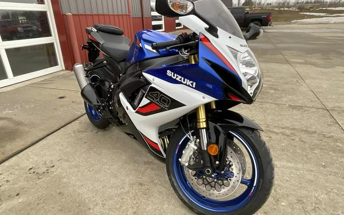 2026 Suzuki GSX-R750Z 40th Anniversary Edition Blue