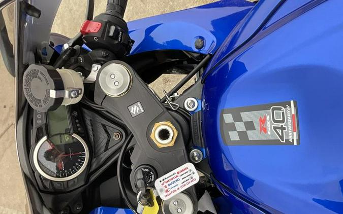 2026 Suzuki GSX-R750Z 40th Anniversary Edition Blue