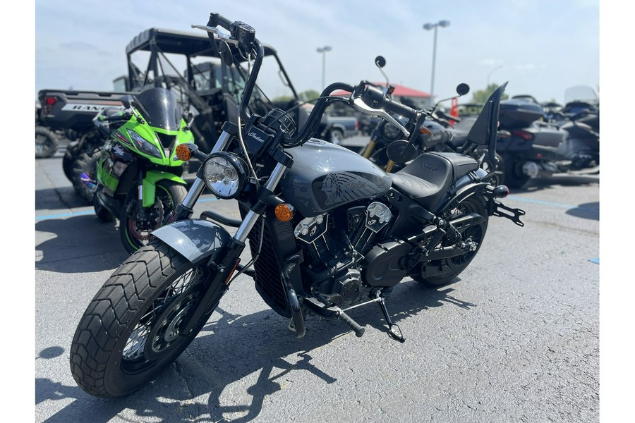 2021 Indian Motorcycle SCOUT BOBBER TWENTY - STEALTH GRAY